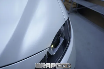재규어 F페이스 에이버리 사틴 화이펄 전체 랩핑 시공, 검단랩핑 전문점 WRAPGOD / 김포 양촌읍