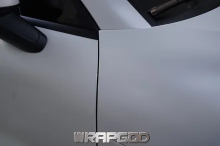 포르쉐 마칸 에이버리 사틴 화이트펄 전체 랩핑 시공, 김포랩핑 검단랩핑 전문점 WRAPGOD / 김포 양촌읍