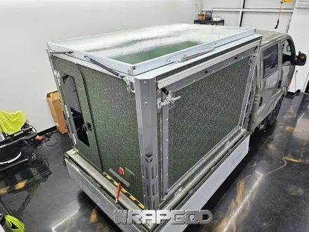 김포 봉고 캠핑카 랩핑 3M1080 쉐도우밀리터리그린 / 김포 양촌읍