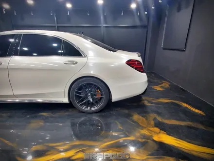 김포 벤츠 S63 AMG 사고 부분랩핑 재시공 에이버리 화이트 다이아몬드 / 김포 양촌읍