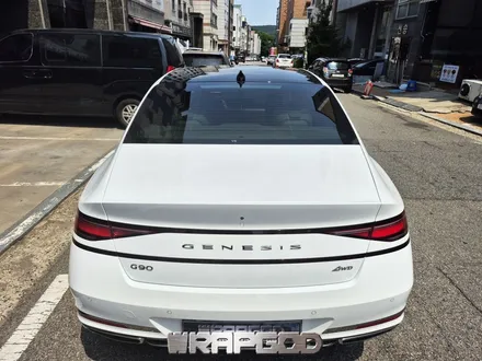 인천 제네시스 G90 루프 필름제거 및 블랙ppf 루프스킨 시공 / 김포 양촌읍