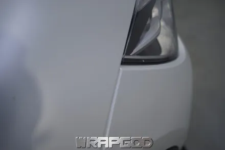 BMW X6 에이버리 사틴 화이트펄 전체 랩핑 재시공, 자동차 풀랩핑 전문점 WRAPGOD / 김포 양촌읍