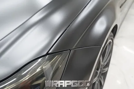 벤츠 CLS63 AMG , 에이버리 사틴 블랙 전체랩핑 시공 / 김포 검단 자동차 래핑 전문점 랩갓 WRAPGOD / 김포 양촌읍