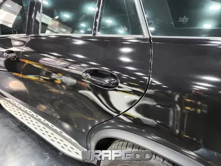벤츠 GLE350d쿠페 사고처리 및 전체랩핑 에이버리 유광블랙 / 김포 양촌읍