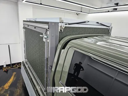김포 봉고 캠핑카 랩핑 3M1080 쉐도우밀리터리그린 / 김포 양촌읍
