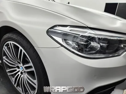청라 BMW 530d 앞범퍼 사고수리 재시공 랩핑 / 김포 양촌읍