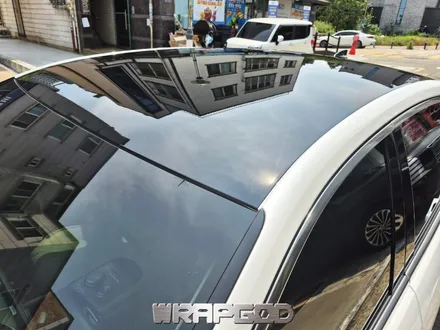 인천 제네시스 G90 루프 필름제거 및 블랙ppf 루프스킨 시공 / 김포 양촌읍