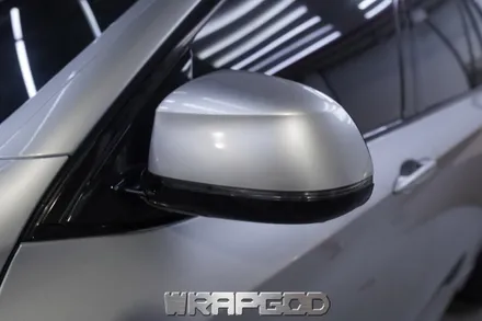 BMW X5 전체랩핑, 에이버리 유광 실버메탈릭 시공 / 김포 일산 인천 자동차랩핑 전문점 WRAPGOD / 김포 양촌읍