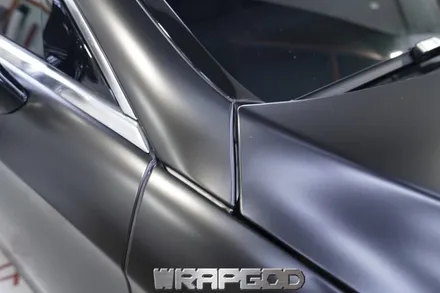 벤츠 CLS63 AMG 에이버리 새틴블랙 전체 랩핑 시공 김포 일산 인천 자동차랩핑 전문점 WRAPGOD / 김포 양촌읍