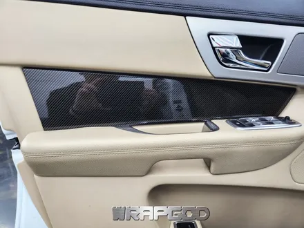 김포 실내 랩핑 재규어XF 에어버리 유광카본 랩갓 / 김포 양촌읍