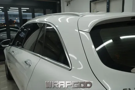 벤츠 GLC 220d , 에이버리 유광 화이트 전체 랩핑 시공 / 김포 검단 자동차 래핑 전문점 랩갓 WRAPGOD / 김포 양촌읍