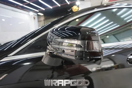 벤츠 CLS 400 3M유광 블랙 전체 랩핑 재시공, 김포 카스킨 전문점 WRAPGOD / 김포 양촌읍