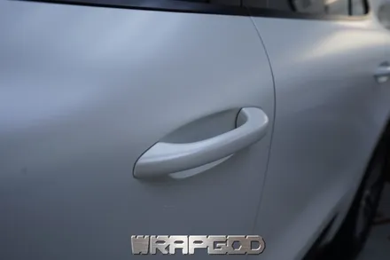 포르쉐 마칸 에이버리 사틴 화이트펄 전체 랩핑 시공, 김포랩핑 검단랩핑 전문점 WRAPGOD / 김포 양촌읍
