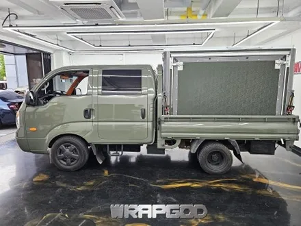 김포 봉고 캠핑카 랩핑 3M1080 쉐도우밀리터리그린 / 김포 양촌읍