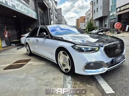검단 마이바흐 S580 듀오톤 투톤랩핑 코치라인 시공 / 김포 양촌읍
