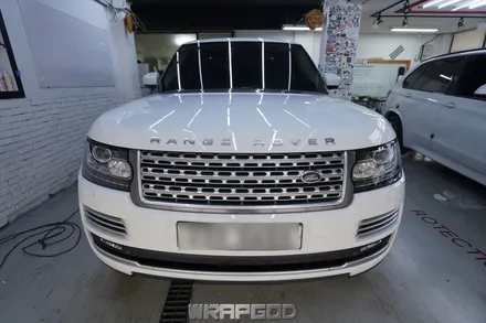 레인지로버 보그 부분랩핑 시공 김포랩핑 시공 전문 WRAPGOD / 김포 양촌읍