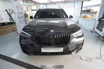 신형 BMW X5 에이버리 사틴그레이 전체랩핑,김포자동차랩핑 시공은 WRAPGOD / 김포 양촌읍