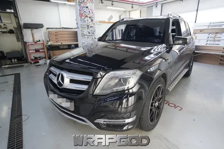 벤츠 GLK 220 풀랩핑 에이버리 슈프림 사틴그레이 시공 김포 자동차래핑 전문샵 WRAPGOD / 김포 양촌읍