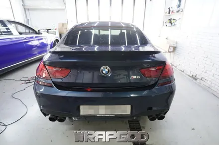 BMW 6시리즈 M6 그란쿠페 3M화이트골드스파클 전체 랩핑 시공,김포 일산 인천 검단 송도 청라 파주 전체 랩핑 전문점 WRAPGOD / 김포 양촌읍