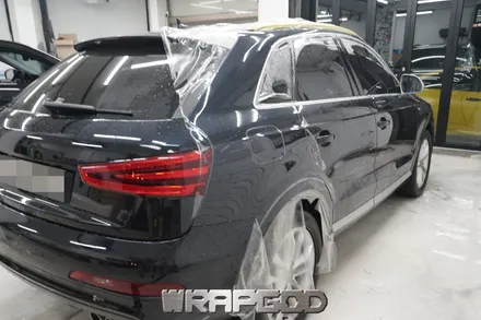 아우디 Q5 사고 부분 PPF 부분 재시공, 김포 인천 자동차 PPF 전문점 랩갓 WRAPGOD / 김포 양촌읍