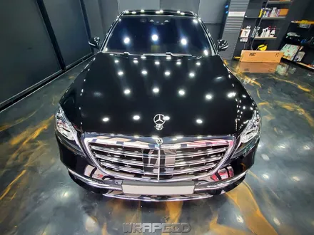 벤츠 S560 앞범퍼 휀다 부분 PPF 시공, 김포 검단 자동차PPF 전문 랩갓 / 김포 양촌읍