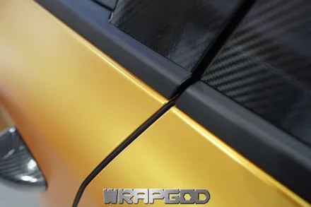 스팅어 풀랩핑, 에이버리 사틴 에너제틱옐로우 자동차 래핑 김포랩핑 전문샵 WRAPGOD / 김포 양촌읍