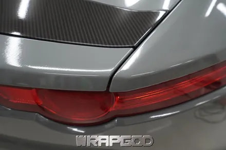 재규어 F타입 에이버리 락그레이 전체 랩핑 시공, 김포랩핑 검단랩핑 전문점 랩갓 WRAPGOD / 김포 양촌읍