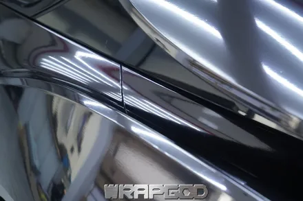 BMW i8 블랙크롬 전체랩핑 시공, 김포 일산 인천 송도 청라 파주 크롬랩핑 시공 전문점 WRAPGOD / 김포 양촌읍