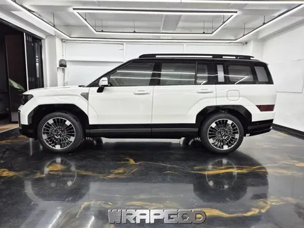 검단신도시 싼타페 MX5 루프스킨 블랙PPF, 블랙엠블렘 시공 / 김포 양촌읍