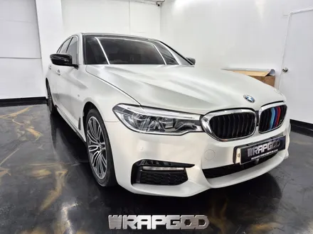 검단신도시 BMW 530d 사고로 인한 재랩핑 프론트범퍼 조수석 앞휀다 / 김포 양촌읍