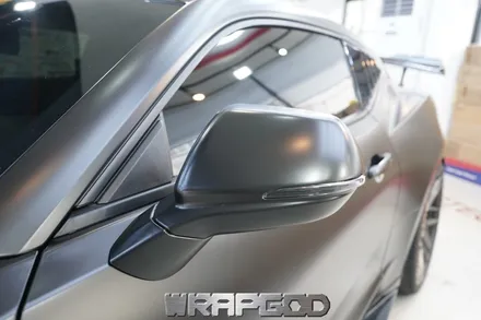 쉐보레 카마로 SS 에이버리 슈프림 사틴블랙 전체 랩핑 시공, 김포 카스킨 전문점 WRAPGOD / 김포 양촌읍