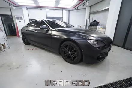 김포한강신도시 BMW 6시리즈 640d 에이버리 사틴블랙 랩갓 / 김포 양촌읍