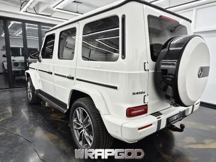 검단 벤츠 G450d 나이트패키지(라이트필름,도강라인,사이드스텝,사이드미러,스패어타이어커버 범퍼부분,그릴,엠블렘블랙)시공 / 김포 양촌읍