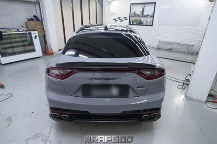 스팅어 에이버리 락그레이 전체랩핑, 에이드로 바디킷 인스톨 / 김포랩핑 WRAPGOD / 김포 양촌읍