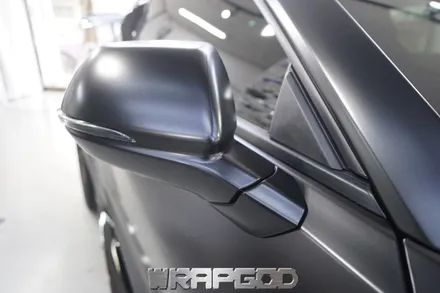쉐보레 카마로 SS 에이버리 슈프림 사틴블랙 전체 랩핑 시공, 김포 카스킨 전문점 WRAPGOD / 김포 양촌읍