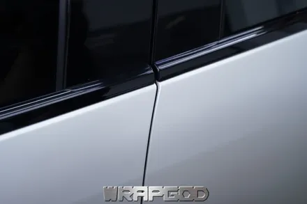 재규어 F페이스 에이버리 사틴 화이펄 전체 랩핑 시공, 검단랩핑 전문점 WRAPGOD / 김포 양촌읍