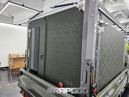 김포 봉고 캠핑카 랩핑 3M1080 쉐도우밀리터리그린 / 김포 양촌읍