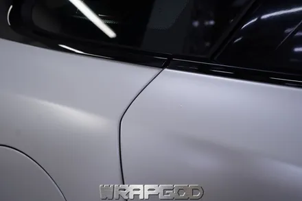 재규어 F페이스 에이버리 사틴 화이펄 전체 랩핑 시공, 검단랩핑 전문점 WRAPGOD / 김포 양촌읍