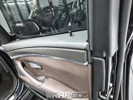 청라 BMW 5시리즈 무광 카본 실내랩핑 시공 / 김포 양촌읍