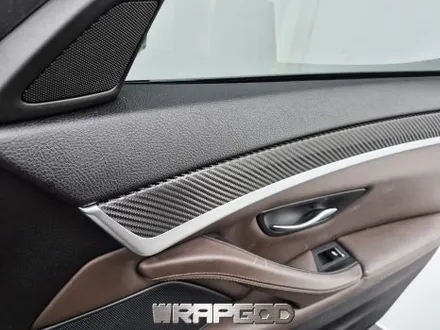 청라 BMW 5시리즈 무광 카본 실내랩핑 시공 / 김포 양촌읍
