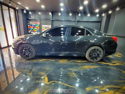 쉐보레 말리부 에이버리 사틴블랙 전체 랩핑, 크롬 죽이기 시공, 김포 자동차랩핑 랩갓 / 김포 양촌읍