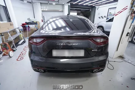 스팅어 에이버리 락그레이 전체랩핑, 에이드로 바디킷 인스톨 / 김포랩핑 WRAPGOD / 김포 양촌읍