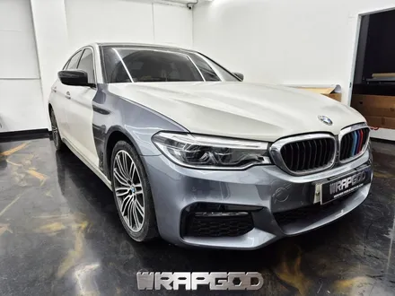 검단신도시 BMW 530d 사고로 인한 재랩핑 프론트범퍼 조수석 앞휀다 / 김포 양촌읍