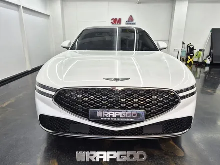 인천 제네시스 G90 루프 필름제거 및 블랙ppf 루프스킨 시공 / 김포 양촌읍