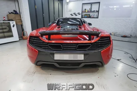 맥라렌 650S 투톤 전체랩핑 시공, 김포 일산 인천 청라 송도 슈퍼카 풀랩핑 전문점 WRAPGOD / 김포 양촌읍