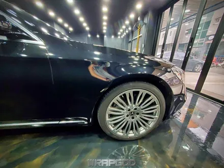 벤츠 S560 앞범퍼 휀다 부분 PPF 시공, 김포 검단 자동차PPF 전문 랩갓 / 김포 양촌읍