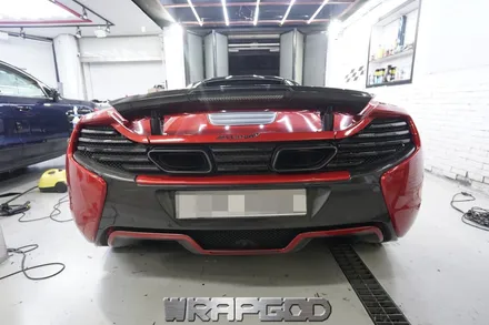 맥라렌 650S 투톤 전체랩핑 시공, 김포 일산 인천 청라 송도 슈퍼카 풀랩핑 전문점 WRAPGOD / 김포 양촌읍