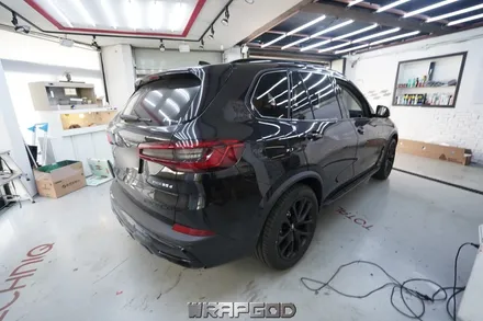 신형 BMW X5 에이버리 사틴그레이 전체랩핑,김포자동차랩핑 시공은 WRAPGOD / 김포 양촌읍