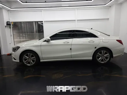 벤츠 CLA 200d 전체랩핑 풀랩 에이버리 다크옐로우, 휠도색 유광블랙 / 김포 양촌읍
