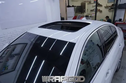 일산 BMW 520d G30 루프스킨 시공 3M2080 / 김포 양촌읍